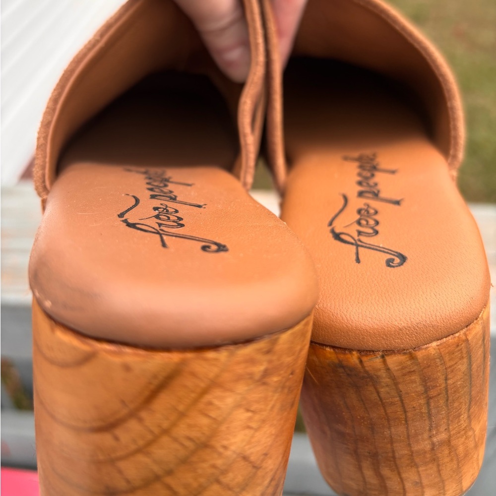 Free People calabasas clog cognac - Picture 3 of 10